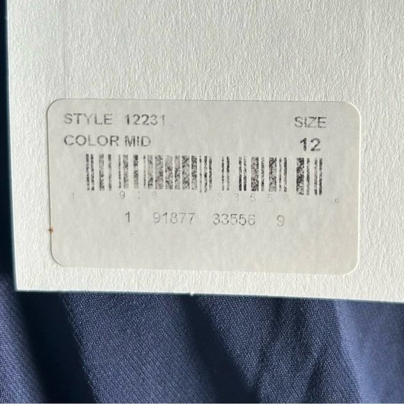 Mac Duggal 12231 / 12527 NWT BEADED CUFF DROP SHOULDER FAUX WRAP GOWN - Picture 13 of 16